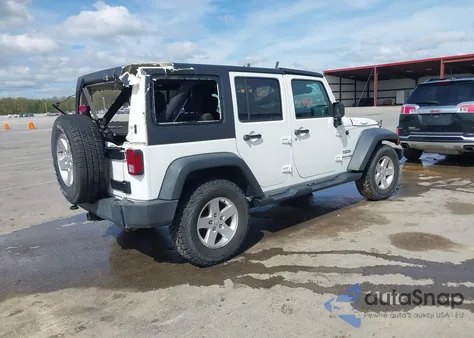 2018 Jeep Wrangler Jk Unlimited Sport S 4X4 z USA, uszkodzony, nr VIN 1C4BJWDG3JL810853